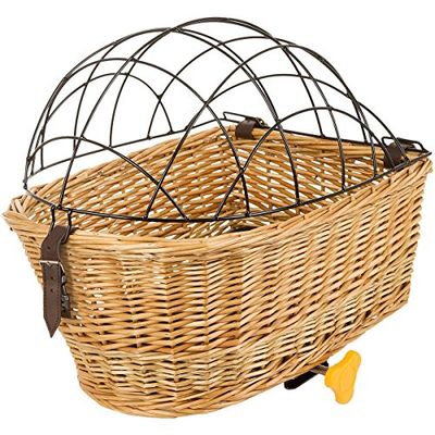 M-Wave Cvc964 Weiden paniers pour Les Animaux à l'arrière vers Le Rack Unisex-Adult, Brown, L 20 x l 20 x H 20 cm