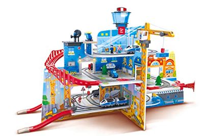 Hape E3768 Grand City Set meerkleurig