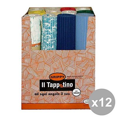 Set van 12 Grijper Tapijt Roll 65x180 cm. Matten