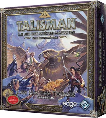 Asmodee Edge | Talisman Le Jeu des quêtes Magiques - Extension Les Hautes Terres - 4ème édition révisée| Jeu de société
