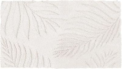 FERYA - Alfombra de baño 70x120cm Natural