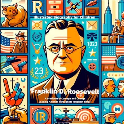 Franklin D. Roosevelt: A President of Courage and Change: Illustrated Biography for Children: Leading America Through Its Toughest Times (Illustrated Biographies for Children)