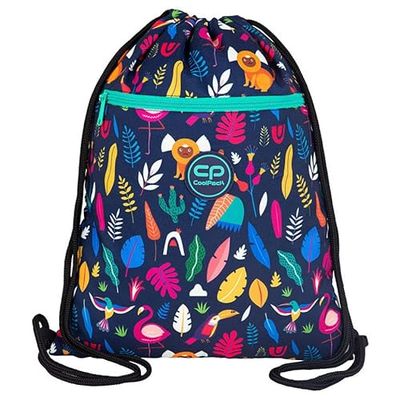 Coolpack Green Lady Color Sporttas met trekkoord, uniseks, meerkleurig, Meerkleurig, Einheitsgröße