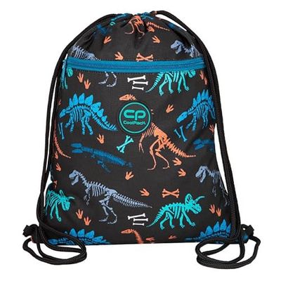 Coolpack Fossil Green, unisex barn sportväska, en storlek, Material: Polyester, Taille unique