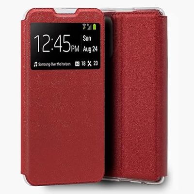 Custodia Cool Flip Cover per Samsung A525 Galaxy A52 / A52 5G / A52s 5G Liscio rosso