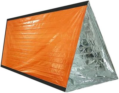 C.A.O. - Abri de Survie réutilisable en Polyester - Longueur 1,50 m - Largeur 2,00 m