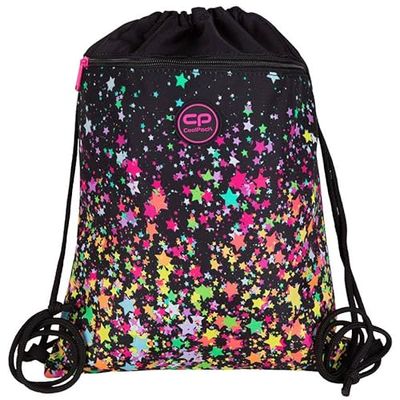 Coolpack zielony galaktyka, torba sportowa dla dzieci, jeden rozmiar, Kolor: wielokolorow, Taille unique