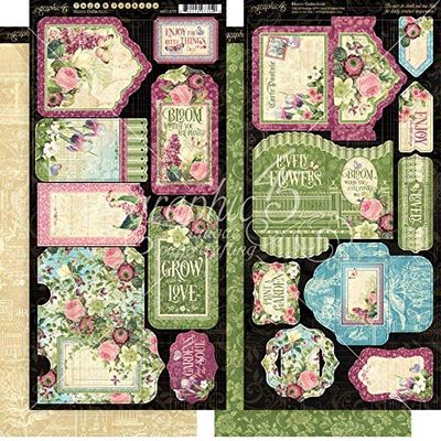 Graphic 45 Garden Goddess - molde de aglomerado