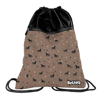 PASO Unicorn BeUniq, unisex barn sportväska, 46 x 37 cm, Material: Polyester, 46 x 37 cm