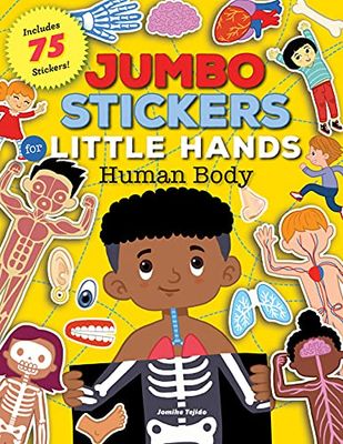 Jumbo Stickers for Little Hands: Human Body: Includes 75 Stickers (Volume 1)