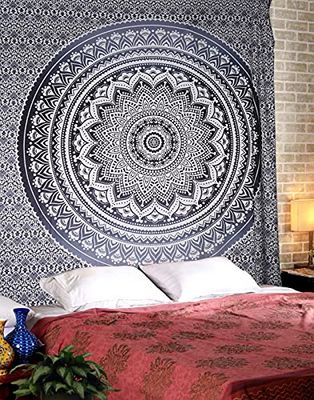 ele ELEOPTION Tapisserie Mandala Indien Hippie Bohemian Psychédélique Coton Tenture murale