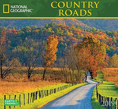 National Geographic Country Roads 2019 Calendar