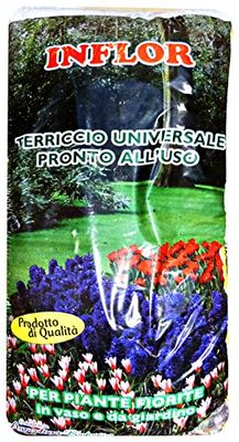 Bioflor Set 6 Terriccio 50 Lt. INFLOR Giardinaggio, Multicolore, Unica