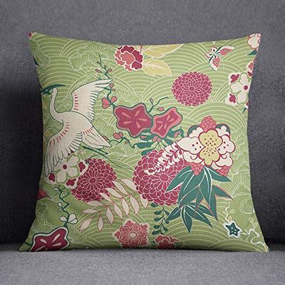 Bonamiason Decoratieve kussenslopen 45x45 cm, Kussenhoezen Bank, Decoratieve Kussenhoesjes, Kussensloop Sierkussen Kerstmis - Ontworpen en geproduceerd in Turkije
