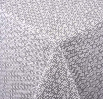 Venilia Tablecloth Osaka Taupe Table Linen Cotton Easy-Care Liquid impermeable Square, 160 x 160 cm