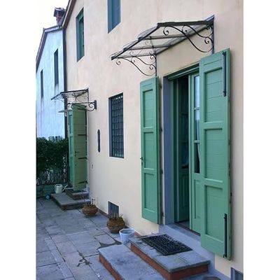 PENSILINA TETTOIA in Acciaio Inox Personalizzata cod. 368 Detrazioni fino al 50%