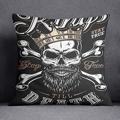 Bonamiason Decoratieve kussenslopen 45x45 cm, Kussenhoezen Bank, Decoratieve Kussenhoesjes, Kussensloop Sierkussen Kerstmis - Ontworpen en geproduceerd in Turkije