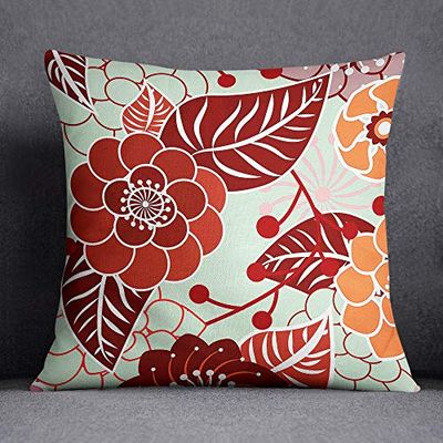 Bonamaison Funda de cojín, Cotton, Multicolor, 45X45