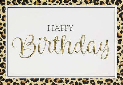 Verjaardagskaart Lifestyle - Happy Birthday - 11,6 x 16,6 cm