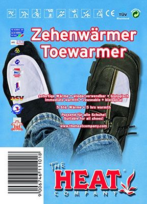The Heat Heat Heat Teenwarmer, 1 paar warmtekussen messen, grijs, M