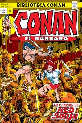Biblioteca conan el bárbaro 5. 1973: conan the barbarian 23-28 usa