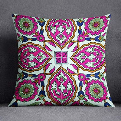 Bonamiason Decoratieve kussenslopen 45x45 cm, Kussenhoezen Bank, Decoratieve Kussenhoesjes, Kussensloop Sierkussen Kerstmis - Ontworpen en geproduceerd in Turkije