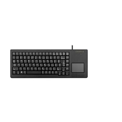 CHERRY G84-5500 XS, Compact Keyboard with Touchpad, Italian Layout (QWERTY), Wired (USB-A port), Mechanical ML Switches, Black
