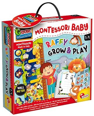 Liscianigiochi, Montessori Baby Raffy Grow & Play, 92789