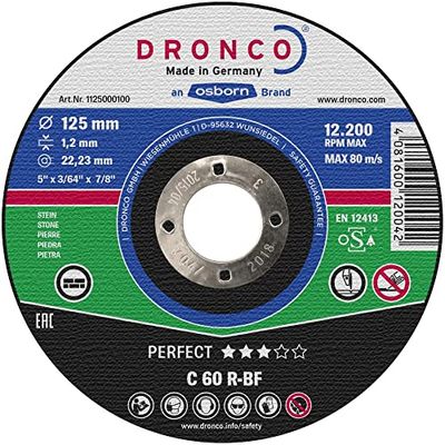 Dronco C60R-115 - Disco c60r 115x12x222 c.piedra