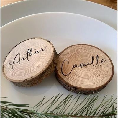 Segnaposto in legno personalizzabile