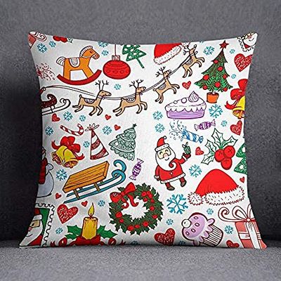 Bonamaison Federa per Cuscino Decorativo, Multicolore, 35X50