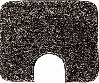 Grund bath rug 32 mm, ultra soft and absorbent, anti slip, LEX, WC mat with cut-out 50x60 cm, mocca