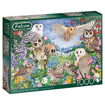 Jumbo Diset de lyxiga Owls in the Wood 1000 stycken