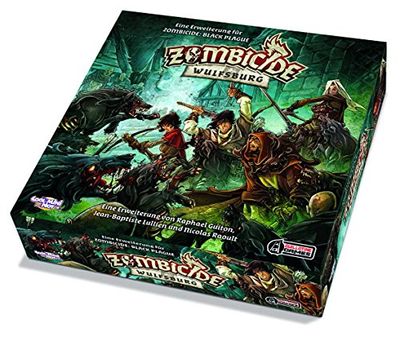 Asmodee | CMON | Zombicide: Black Plague – Wulfsburg | Ampliación | Juego de conocedores | Dungeon Crawler | 1-6 Jugadores | A Partir de 14+ años | 60+ Minutos | Español