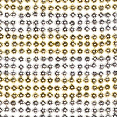 Baker Ross AT308 Gold & Silver Self-adhesive Pearls - Pack of 450, Arts and crafts for Kids