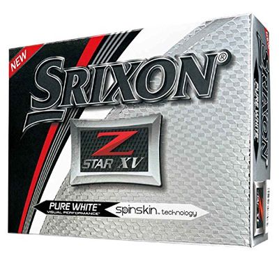 Srixon Mäns Z-Star XV golfbollar, ett dussin (2017-version)