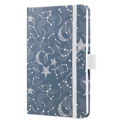 SIGEL J6348 Wochenkalender Jolie 2026, ca. A6, blau, weiß: Agenda Jolie, Beauty, Cosmic Fantasy Blue, Hardcover