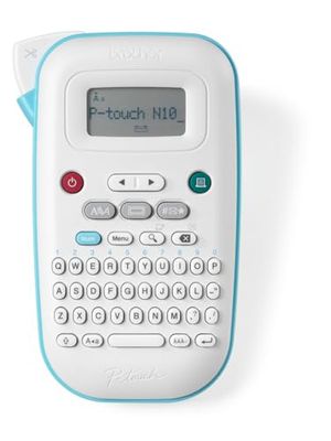 BROTHER PT-N10 Portable Labeling Machine, Compact, Lightweight and Easy to Use, Perfect for Home Organization or School Supplies