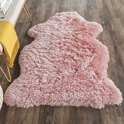 Safavieh Rory Tapis Polyester Rose 91 X 152 cm