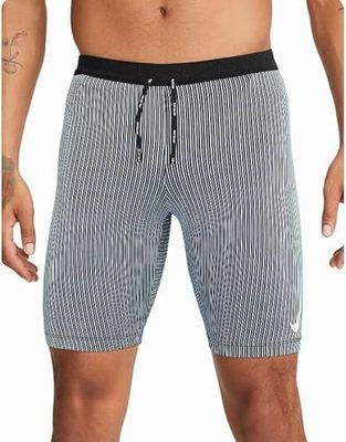 Nike DM4622-017 M NK DFADV AROSWFT Half Tight Pantaloncini Uomo Black/Polar/Mineral/White Taglia XL