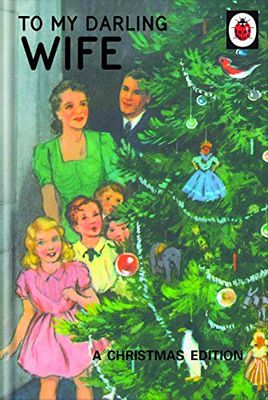 Ladybird Boeken voor Grown Ups LAX12 Vrouw Kerstkaart