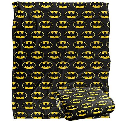 BATMAN Silkeslen Touch Supermjuk överkastfilt 152 x 127 cm