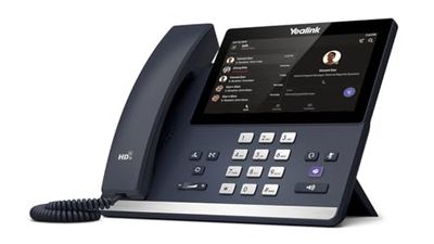 Yealink MP56 E2 Teams IP-telefoon – 7 inch touchscreen, Android 13, HD-audio, Bluetooth 5.2, dual-band wifi, speciale teamknop, PoE-ondersteuning