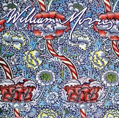 William Morris 2025 Square Wall Calendar