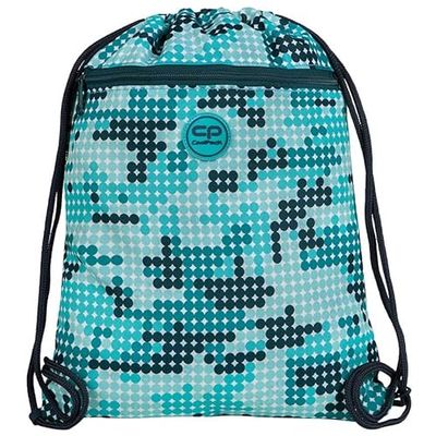 Coolpack Green Market, sporttas met trekkoord, uniseks, kinderen, eenheidsmaat, Meerkleurig, Eén maat
