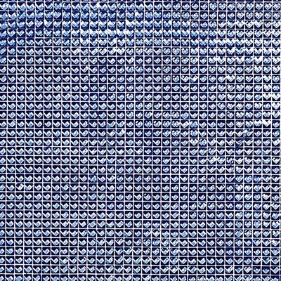 Club Green Zelfklevende glitter kunsthars hoeslaken, blauw, 125 x 135 mm