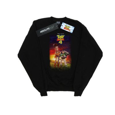 Disney Girls Toy Story 4 Buzz And Woody Poster Sweatshirt