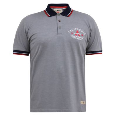 Duke Mens D555 Mersea Pique Embroidered Kingsize Polo Shirt
