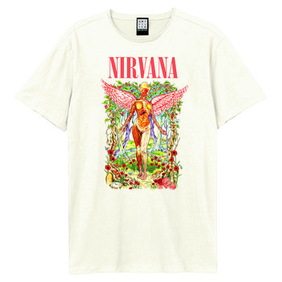Amplified Unisex Adult In Utero Wilderness Nirvana T-Shirt