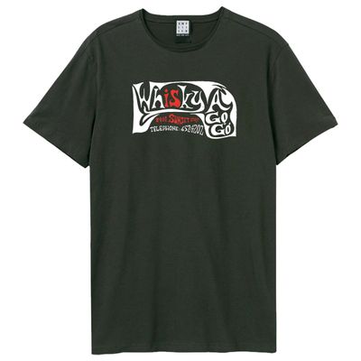Amplified Unisex Vuxen Sunset Strip Whisky A Go Go T-shirt